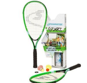 Набір дитячий для спідмінтону Speedminton Start Set (2 ракетки, 2 волана, кільце)